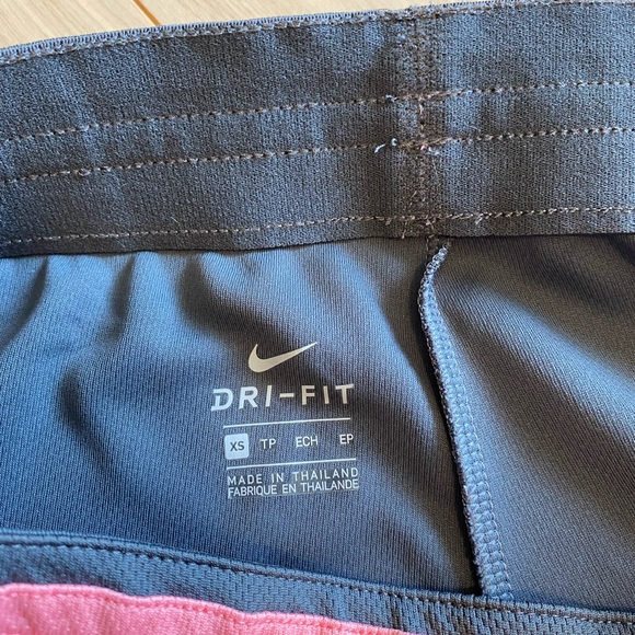 Nike pink and grey shorts. Great for any workout. - Picture 3 of 3